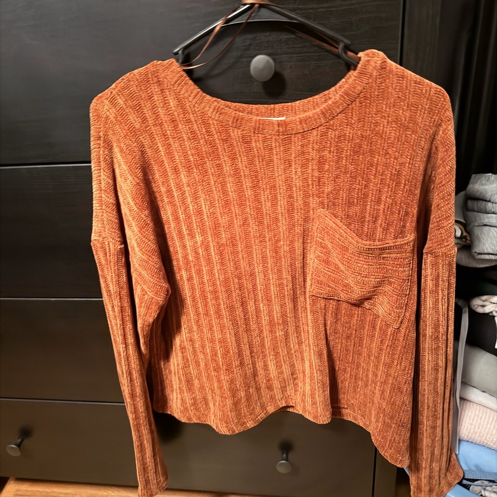 Urban Outfitters Burnt Orange Knit Top